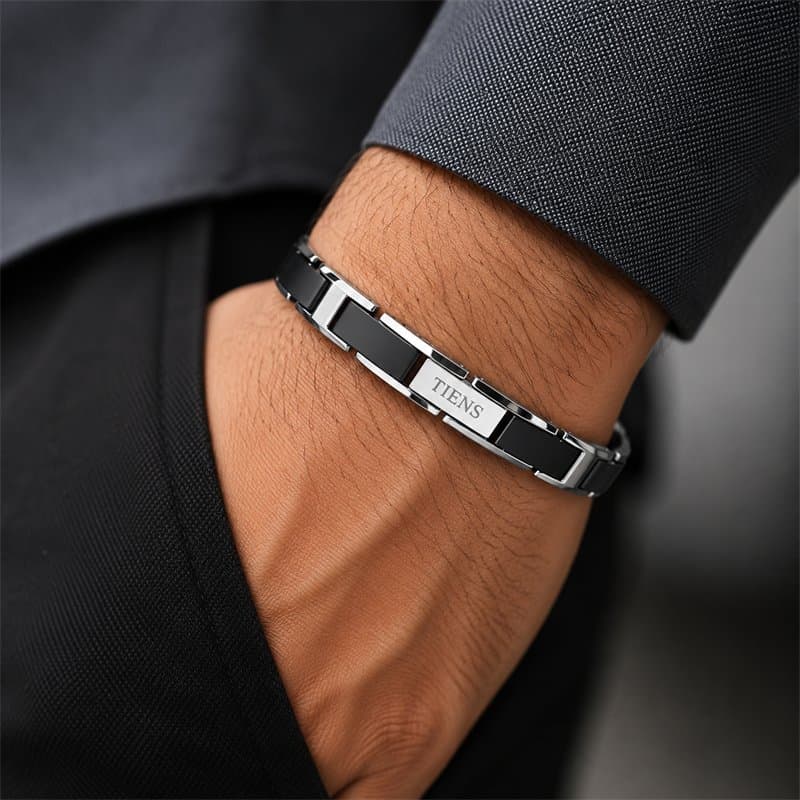 TIENS Elegant Black Bracelet