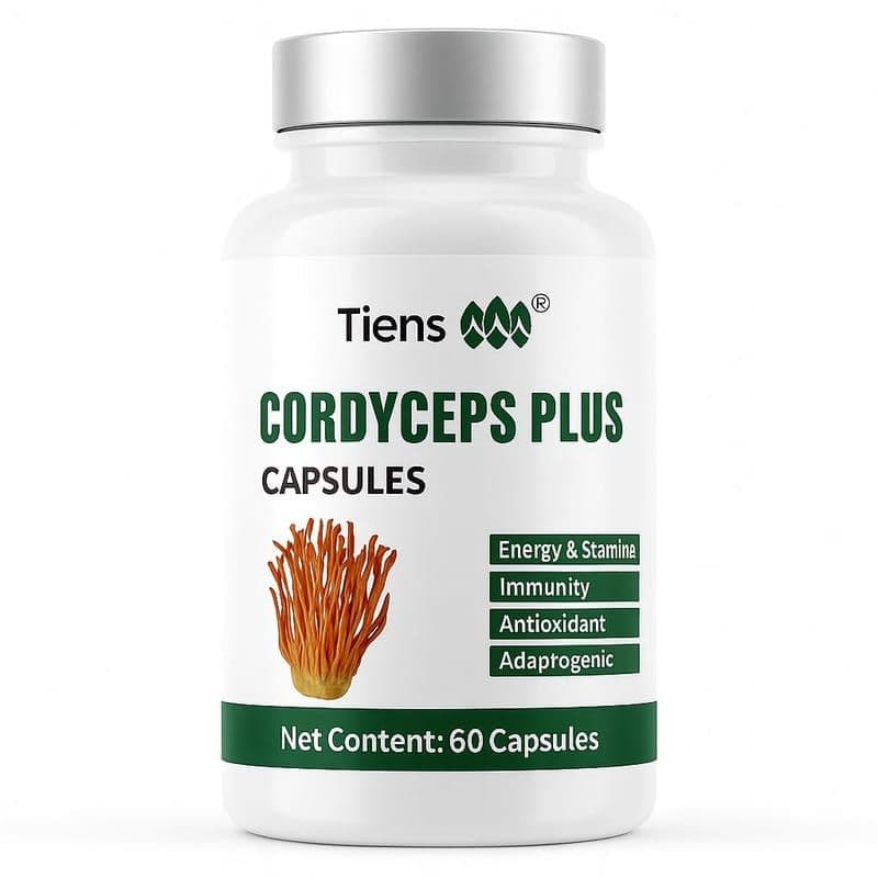 TIENS Cordyceps Plus Capsules — travel pack