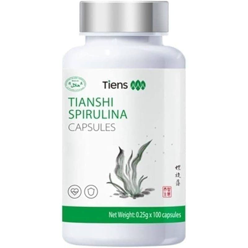 TIENS Spirulina Capsules — travel pack