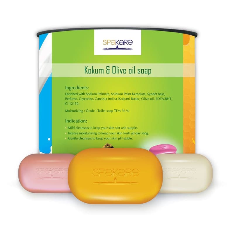 SpaKare Bath Soap — pack of 6